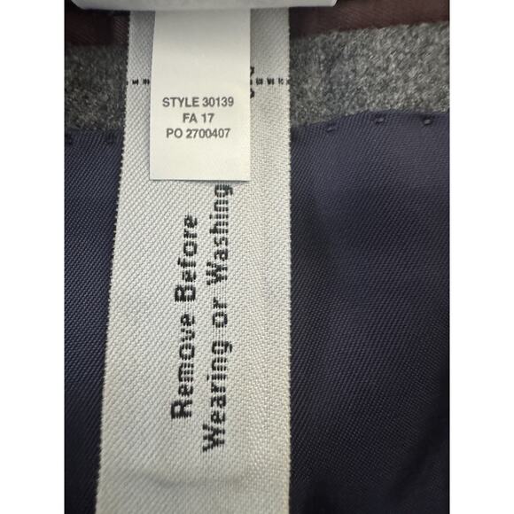 J. Crew Ludlow Blazer 38R Slim Fit Gray Wool 2-Button Vitale Barberis Canonico - Picture 9 of 14